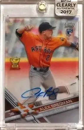 2017 Topps Clearly Authentic #CAAU-ABR - Alex Bregman - Houston Astros