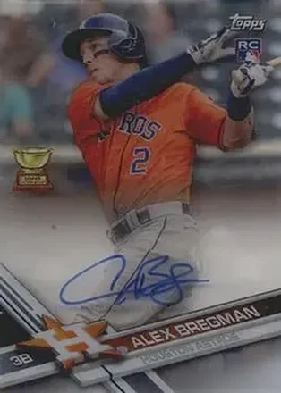2017 Topps Clearly Authentic #CAAU-ALB - Alex Bregman - Houston Astros