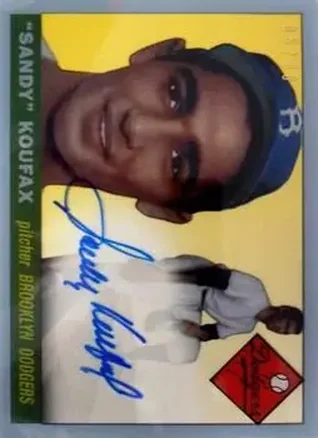 2017 Topps Clearly Authentic - Clearly Authentic Reprint Autographs #CARAU-SK - Sandy" Koufax - Brooklyn Dodgers