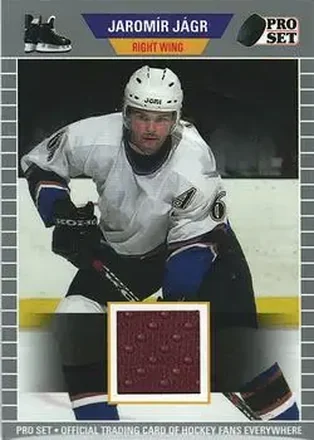 2021-22 Pro Set - Memorabilia Silver #PSM-32 - Jaromir Jagr - Washington Capitals
