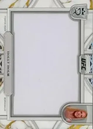 2024 Topps Royalty UFC - Relic Jewels #RCJ-7 - Holly Holm