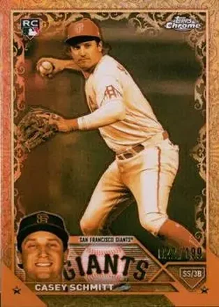 2023 Topps Gilded Collection #168 - Casey Schmitt - San Francisco Giants