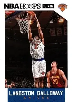 2015-16 Hoops #4 Langston Galloway