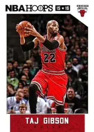 2015-16 Hoops #10 Taj Gibson