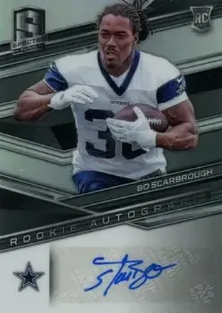 2018 Panini Spectra #199 - Bo Scarbrough - Dallas Cowboys