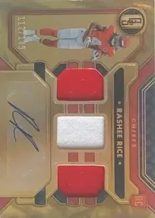 2023 Panini Gold Standard #293 - Rashee Rice - Kansas City Chiefs