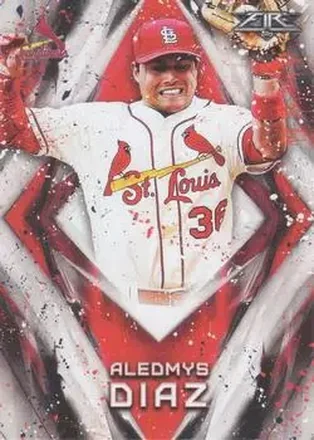 2017 Topps Fire #8 - Aledmys Diaz - St. Louis Cardinals