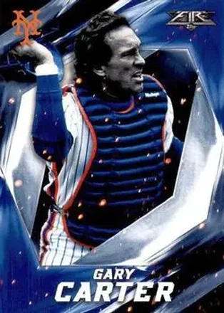 2017 Topps Fire #11 - Gary Carter - New York Mets