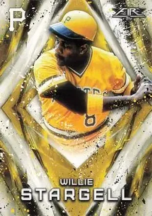 2017 Topps Fire #12 - Willie Stargell - Pittsburgh Pirates