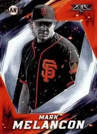 2017 Topps Fire #13 - Mark Melancon - San Francisco Giants