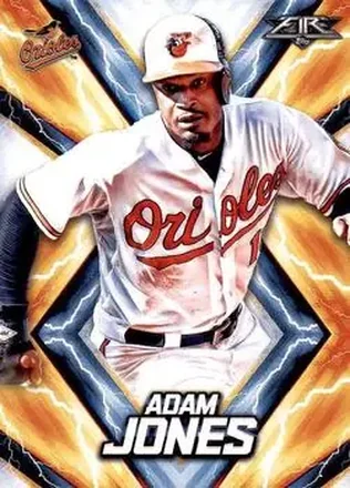 2017 Topps Fire #15 - Adam Jones - Baltimore Orioles