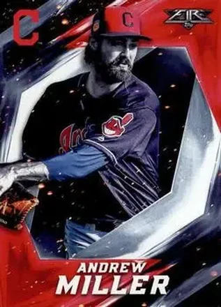 2017 Topps Fire #20 - Andrew Miller - Cleveland Indians