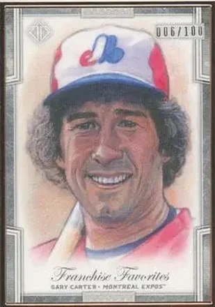 2019 Topps Transcendent Collection - Franchise Favorites Reproductions #FFR-GCA - Gary Carter - Montreal Expos