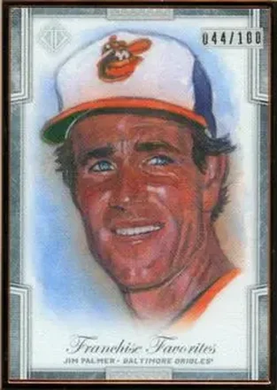 2019 Topps Transcendent Collection - Franchise Favorites Reproductions #FFR-JP - Jim Palmer - Baltimore Orioles
