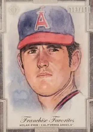 2019 Topps Transcendent Collection - Franchise Favorites Reproductions #FFR-NOR - Nolan Ryan - California Angels