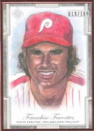 2019 Topps Transcendent Collection - Franchise Favorites Reproductions #FFR-SC - Steve Carlton - Philadelphia Phillies