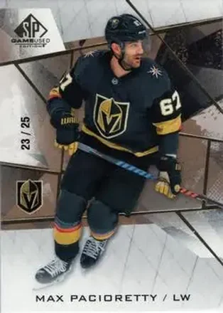 2021-22 SP Game Used - Gold Fragment #88 - Max Pacioretty - Vegas Golden Knights