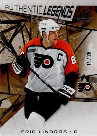 2021-22 SP Game Used - Gold Fragment #116 - Eric Lindros - Philadelphia Flyers