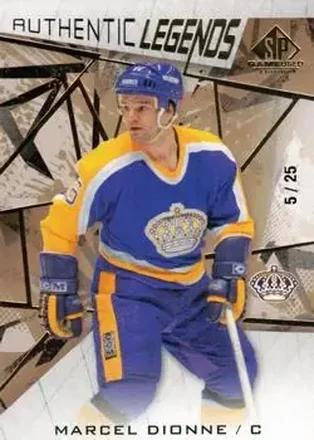 2021-22 SP Game Used - Gold Fragment #118 - Marcel Dionne - Los Angeles Kings