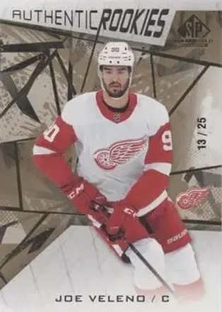 2021-22 SP Game Used - Gold Fragment #153 - Joe Veleno - Detroit Red Wings