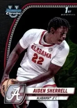 2024-25 Bowman University Chrome #3 Aiden Sherrell