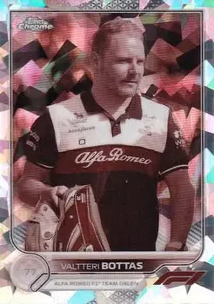 2022 Topps Chrome Sapphire Edition Formula 1 - Sepia #58 - Valtteri Bottas - Alfa Romeo F1 Team Orlen