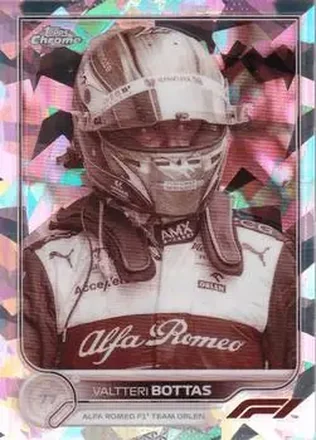 2022 Topps Chrome Sapphire Edition Formula 1 - Sepia #60 - Valtteri Bottas - Alfa Romeo F1 Team Orlen