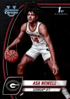 2024-25 Bowman University Chrome #8 Asa Newell