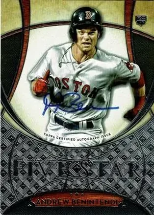2017 Topps Five Star #FSA-ABE - Andrew Benintendi - Boston Red Sox