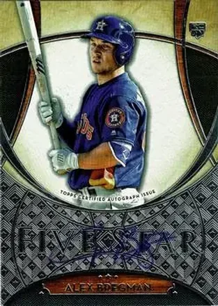 2017 Topps Five Star #FSA-ABR - Alex Bregman - Houston Astros