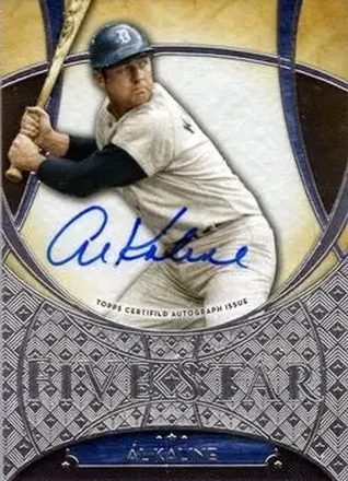 2017 Topps Five Star #FSA-AK - Al Kaline - Detroit Tigers