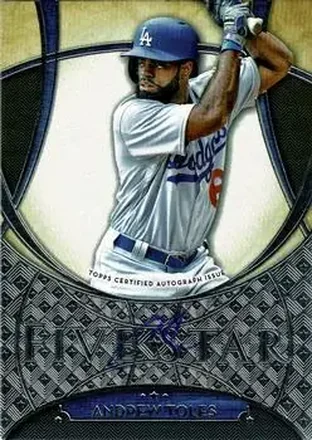 2017 Topps Five Star #FSA-AT - Andrew Toles - Los Angeles Dodgers