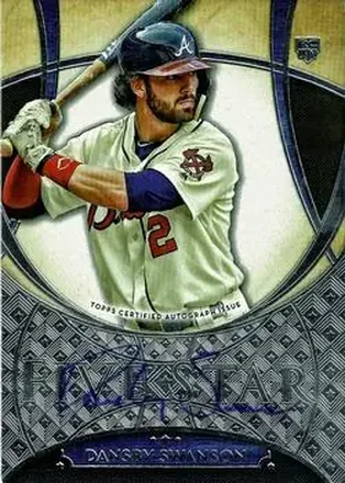 2017 Topps Five Star #FSA-DS - Dansby Swanson - Atlanta Braves