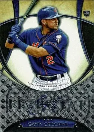 2017 Topps Five Star #FSA-GC - Gavin Cecchini - New York Mets