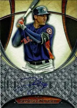 2017 Topps Five Star #FSA-GSP - George Springer - Houston Astros