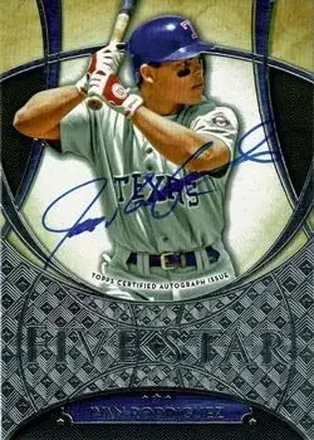 2017 Topps Five Star #FSA-IR - Ivan Rodriguez - Texas Rangers