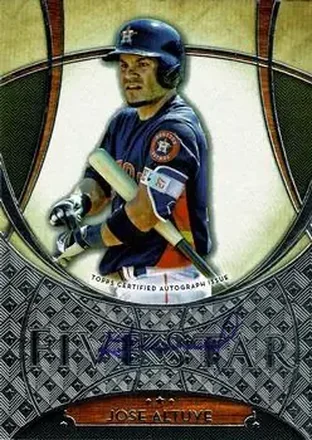 2017 Topps Five Star #FSA-JAT - Jose Altuve - Houston Astros