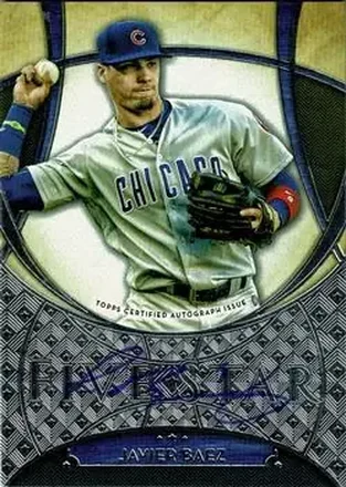 2017 Topps Five Star #FSA-JBE - Javier Báez - Chicago Cubs