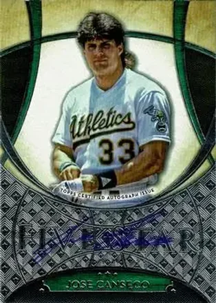 2017 Topps Five Star #FSA-JCA - Jose Canseco - Oakland Athletics