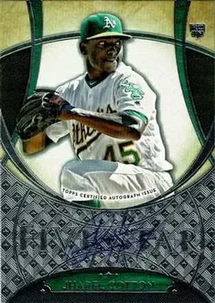 2017 Topps Five Star #FSA-JCO - Jharel Cotton - Oakland Athletics