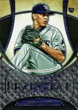 2017 Topps Five Star #FSA-JDL - Jose De Leon - Tampa Bay Rays