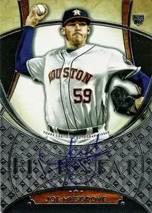 2017 Topps Five Star #FSA-JM - Joe Musgrove - Houston Astros