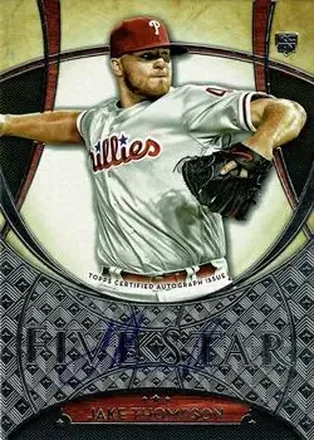 2017 Topps Five Star #FSA-JTH - Jake Thompson - Philadelphia Phillies
