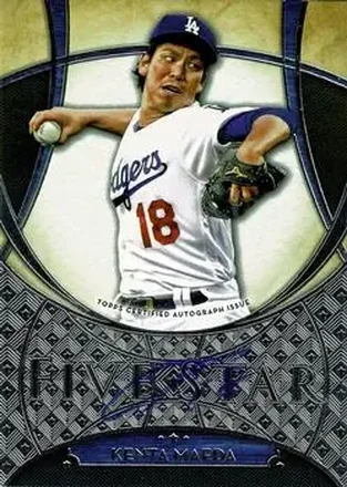 2017 Topps Five Star #FSA-KM - Kenta Maeda - Los Angeles Dodgers