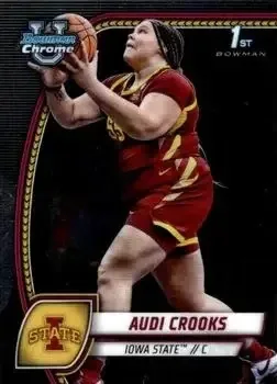 2024-25 Bowman University Chrome #9 Audi Crooks