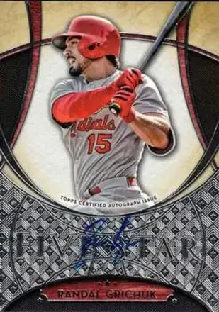 2017 Topps Five Star #FSA-RGR - Randal Grichuk - St. Louis Cardinals