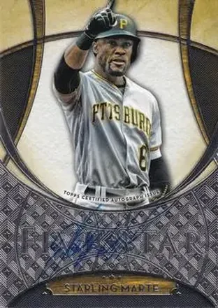 2017 Topps Five Star #FSA-SMR - Starling Marte - Pittsburgh Pirates