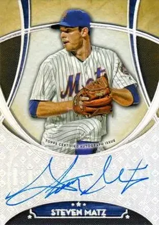 2017 Topps Five Star #FSA-SMZ - Steven Matz - New York Mets