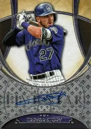 2017 Topps Five Star #FSA-TS - Trevor Story - Colorado Rockies