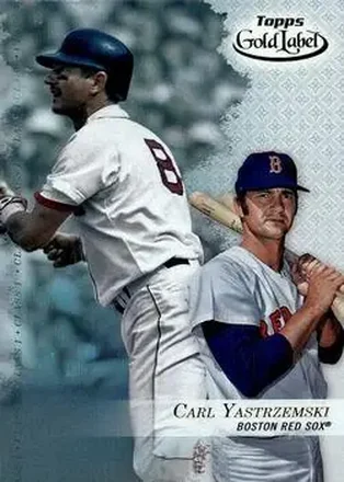 2017 Topps Gold Label #5 - Carl Yastrzemski - Boston Red Sox